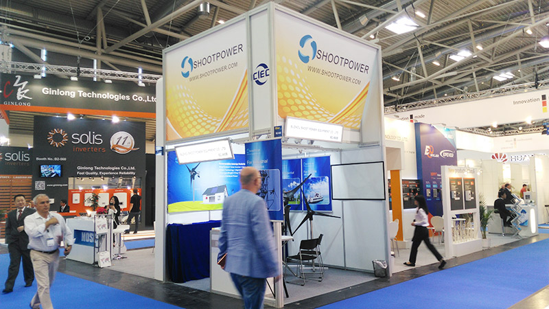 Shoot Power In Intersolar Show